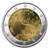 Pièce commémorative 2 euros - Estonie 2021 - Le loup (Canis Lupus)