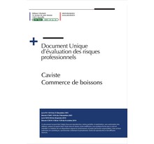 Document unique d'évaluation des risques professionnels métier (pré-rempli) : caviste - commerce de boissons - version 2023 uttscheid