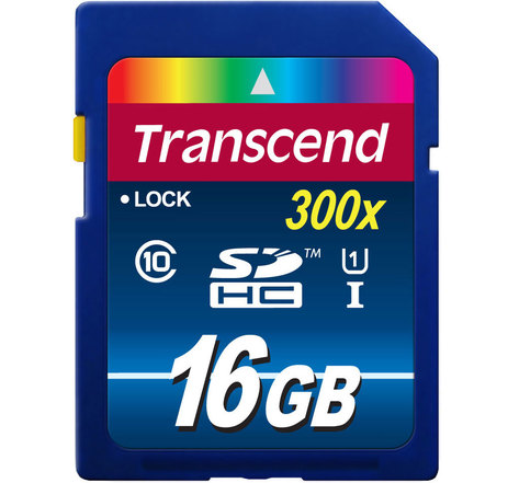 TRANSCEND Secure Digital SDHC UHS-I 16 GB