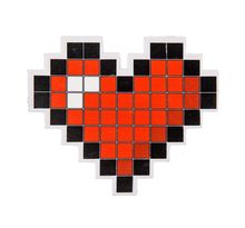 Gomme géante coeur pixel