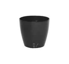 Pot en plastique rond avec réserve d'eau 25.5 cm eva