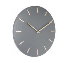 Horloge en métal charme 45 cm