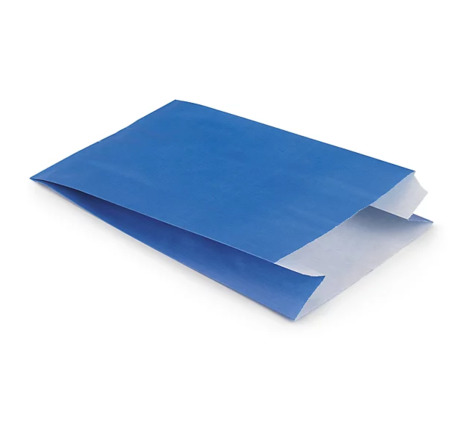 Pochette cadeau kraft lumière bleu 31 x 47 x 8 cm (lot de 250)