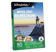 Coffret cadeau - WONDERBOX - Week-end en Bretagne
