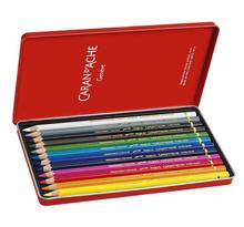 Crayons de couleur pablo  étui métal de 12 caran d'ache