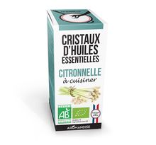Cristaux d'huiles essentielles - Citronnelle 10 g