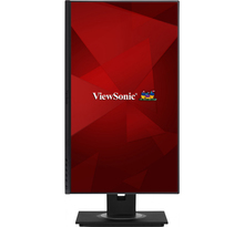 Viewsonic 24' 16:9 1920 x 1080 FHD SuperClear® Frameless IPS LED Monitor with HDMI, DipsplayPort in, DisplayPort out, USB type C, RJ45 Ethernet, 2 USB, Speakers and Full Ergonomic Stand with large tilt angle, dual direction pivot