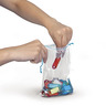 Sachet plastique 50% recyclé transparent à cordelettes 15x21 cm (colis de 1000)