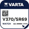 pile oxyde argent pour montres V370 (SR69) SR920SW 1,55 volt VARTA