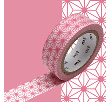 Masking tape mt étoile asanoha rose pastel