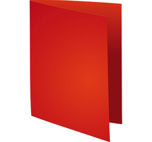 Paquet de 100 sous chemises 80g FLASH format A4 100% RECYCLE rouge EXACOMPTA