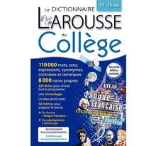 Dictionnaire larousse du collège