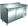 Table réfrigérée négative 2 portes 428 l - stalgast - r290 - acier inoxydable2pleine/battante x800xmm