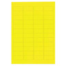 Étiquette polyester jaune 199,6x289,1 mm (colis de 10)