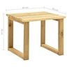 Vidaxl table de transat 30x30x26 cm bois de pin imprégné