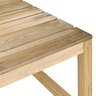 vidaXL Tables palette de jardin 2Pièces 60x60x36 5cm Bois de pin imprégné