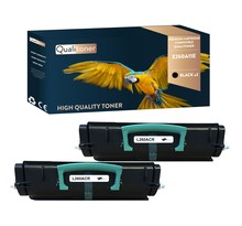 Qualitoner x2 toners e260a11e noir compatible pour lexmark