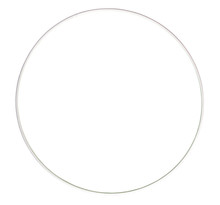 Armature abat-jour cercle ø 22 cm blanc