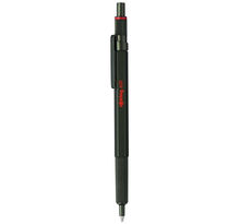 Rotring 600 stylo bille  vert  recharge noire pointe moyenne