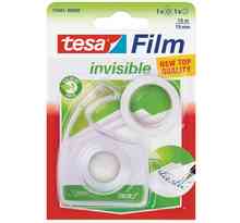 Film + dévidoir dans un kit, ruban mat invisible 19 mm x 33 m TESA