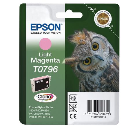 Epson cartouche t0796- magenta clair - 11ml