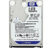 Disque Dur portable Western Digital 2"1/2 2 To Blue (2000 Go) 5400 trs S-ATA 3 - WD20NPVZ