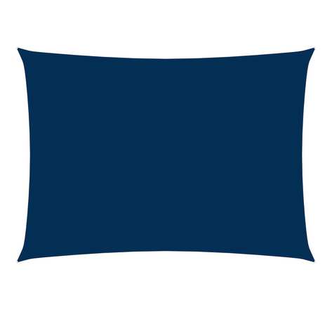 Vidaxl voile de parasol tissu oxford rectangulaire 2x4 5 m bleu