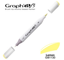 Marqueur manga à l'alcool Graph'it Brush 1130 Lemon - Graph'it