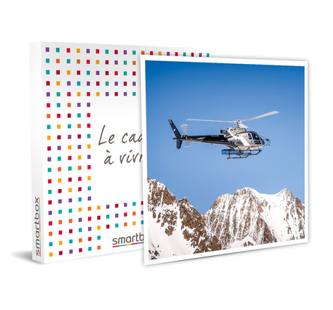 Smartbox - coffret cadeau - survol sensationnel du mont blanc en hélicoptère depuis les arcs 1950