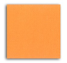Papier scrapbooking mahé orange 30 5x30 5 cm - draeger paris