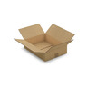 Caisse carton plate brune double cannelure raja 40x30x10 cm (lot de 15)