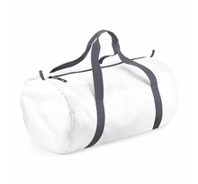 Sac de voyage toile ultra léger pliant - bg150 blanc - packaway barrel bag