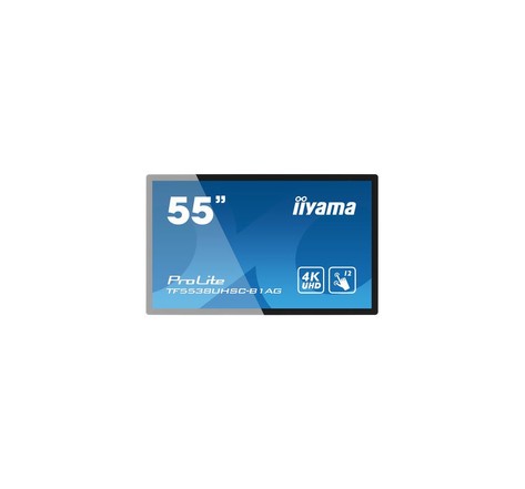 ProLite TF5538UHSC-B1AG 139,7 cm (55") LED 4K Ultra HD Écran tactile Écran plat interactif Noir