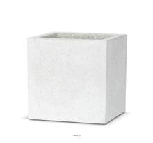 Bac en pures Fibres Mora Ext. Cube L 20 x 20 x H20 cm Gris Clair
