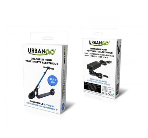 URBANGO Chargeur pour Trottinette électrique - Compatible E-Twow Booster S / V
