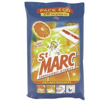 Paquet de 20 serpillières de sols ST MARC soleil de Corse (paquet 20 unités)