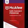 Mcafee vpn safe connect premium - licence 1 an - 5 postes - a télécharger