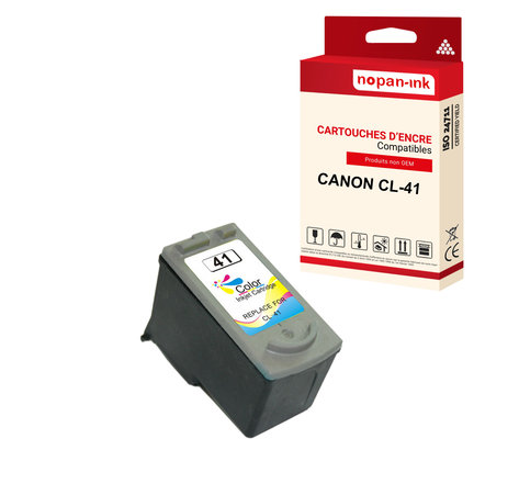 NOPAN-INK - x1 Cartouche CANON CL-41 XL CL-41XL compatible