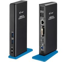 I-TEC Station d'accueil ADVANCE USB 3.0 pour Notebook/Tablette PC - 7 x Ports USB - 4 x USB 2.0 - 3 xUSB 3.0 - Réseau (RJ-45)