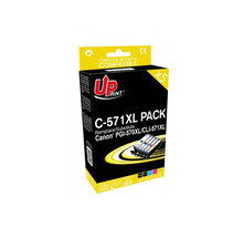 Canon cli-571 pack de 5 cartouches compatibles c-571xl upprint