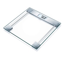 Sanitas pèse-personne sgs 06 150 kg verre transparent