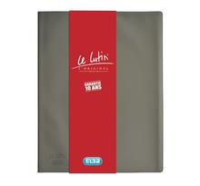 Protège-documents 'Le Lutin Original' PVC 20 Pochettes 40 Vues Gris ELBA