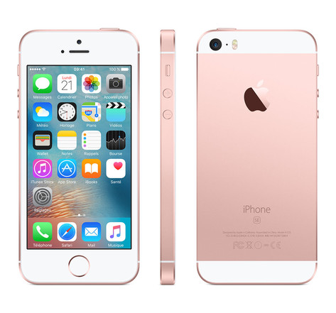 Apple Iphone SE 2016 16 Go Or rose