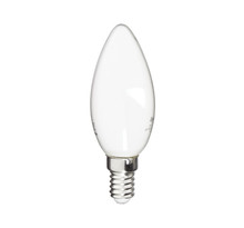 Ampoule à filament led flamme  culot e14  4w cons. (40w eq.)  lumière blanche chaude