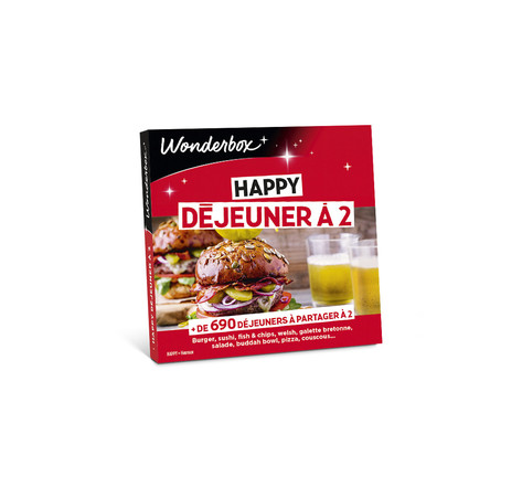 Coffret cadeau - WONDERBOX - Happy déjeuner à 2