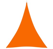 Vidaxl voile de parasol tissu oxford triangulaire 4x5x5 m orange