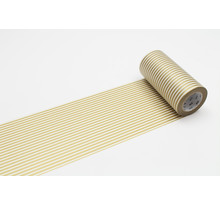 Masking tape mt casa lignes 10 cm or - border gold