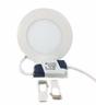 Spot led extra plat rond blanc 12w - blanc froid 6000k - 8000k - silamp