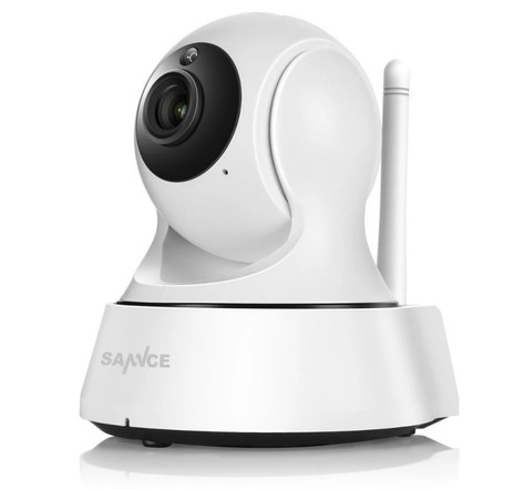 Caméra de surveillance WIFI Full HD 2K rotative avec détection IA Sannce