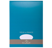 Bloc Vélin de france A4 50 feuilles 100g Blanc G.LALO